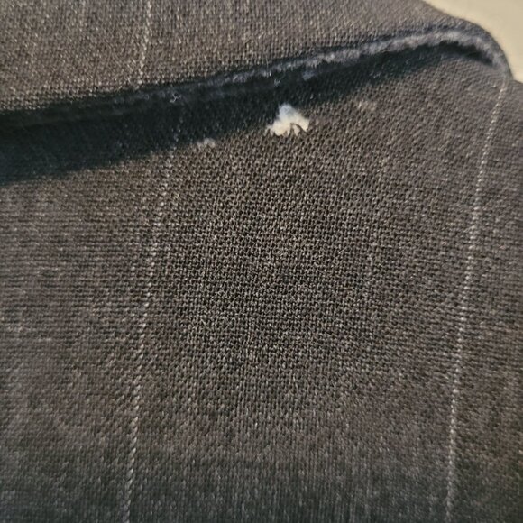 Mario Valente Loro Piana Wool Pinstripe Double Breasted Blazer 46R - Picture 5 of 8